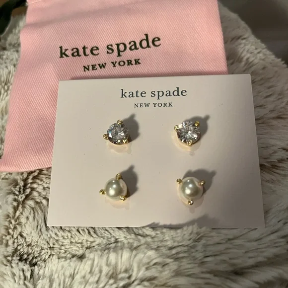 Kate Spade rise and shine stud earrings - Picture 5 of 6